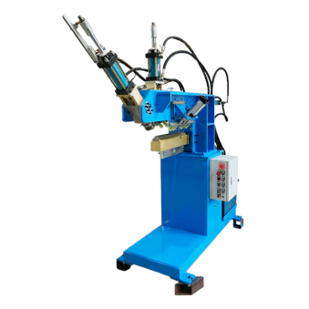 Integrated Sewing and Angle Pressing Machine